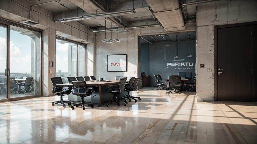 Office space of a technology company,Super real,advanced