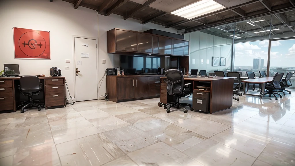Office space of a technology company,Super real,advanced