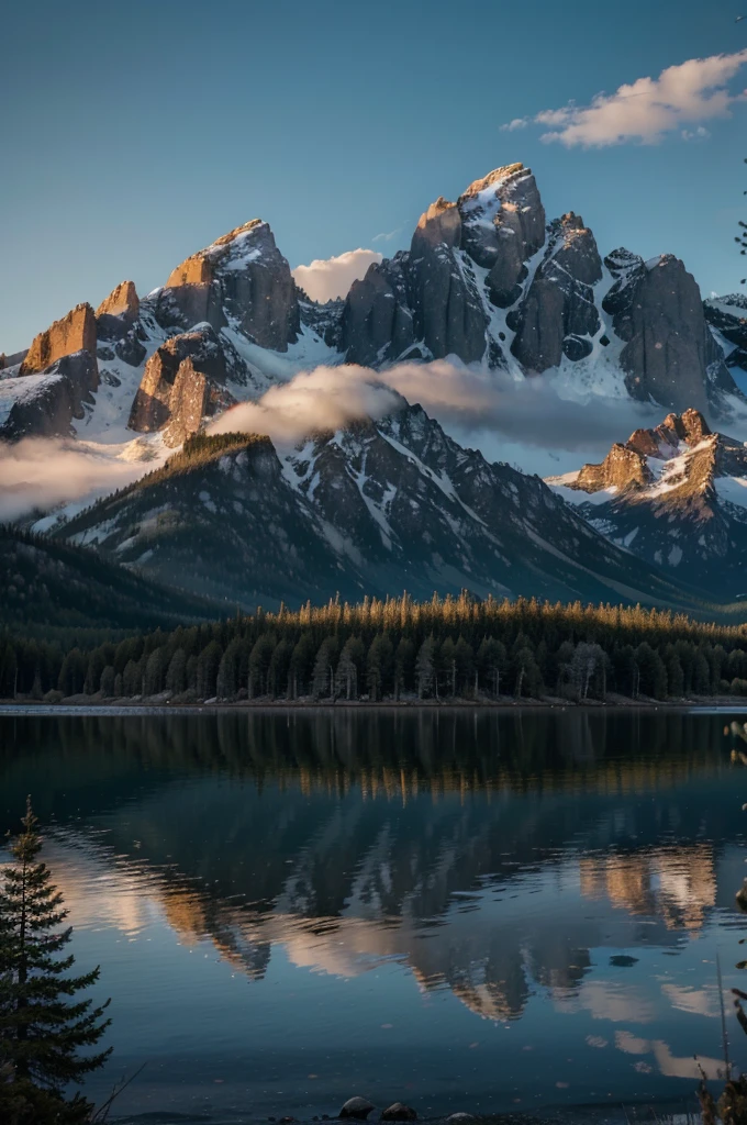 a majestic landscape, grand teton national park, wyoming, dramatic mountains, snow-capped peaks, lush green meadows, serene lakes, dramatic cloudy sky, sunlight filtering through clouds, (best quality,4k,8k,highres,masterpiece:1.2),ultra-detailed,(realistic,photorealistic,photo-realistic:1.37),landscape,scenic,breathtaking,awe-inspiring,dramatic lighting,vivid colors,cinematic,epic