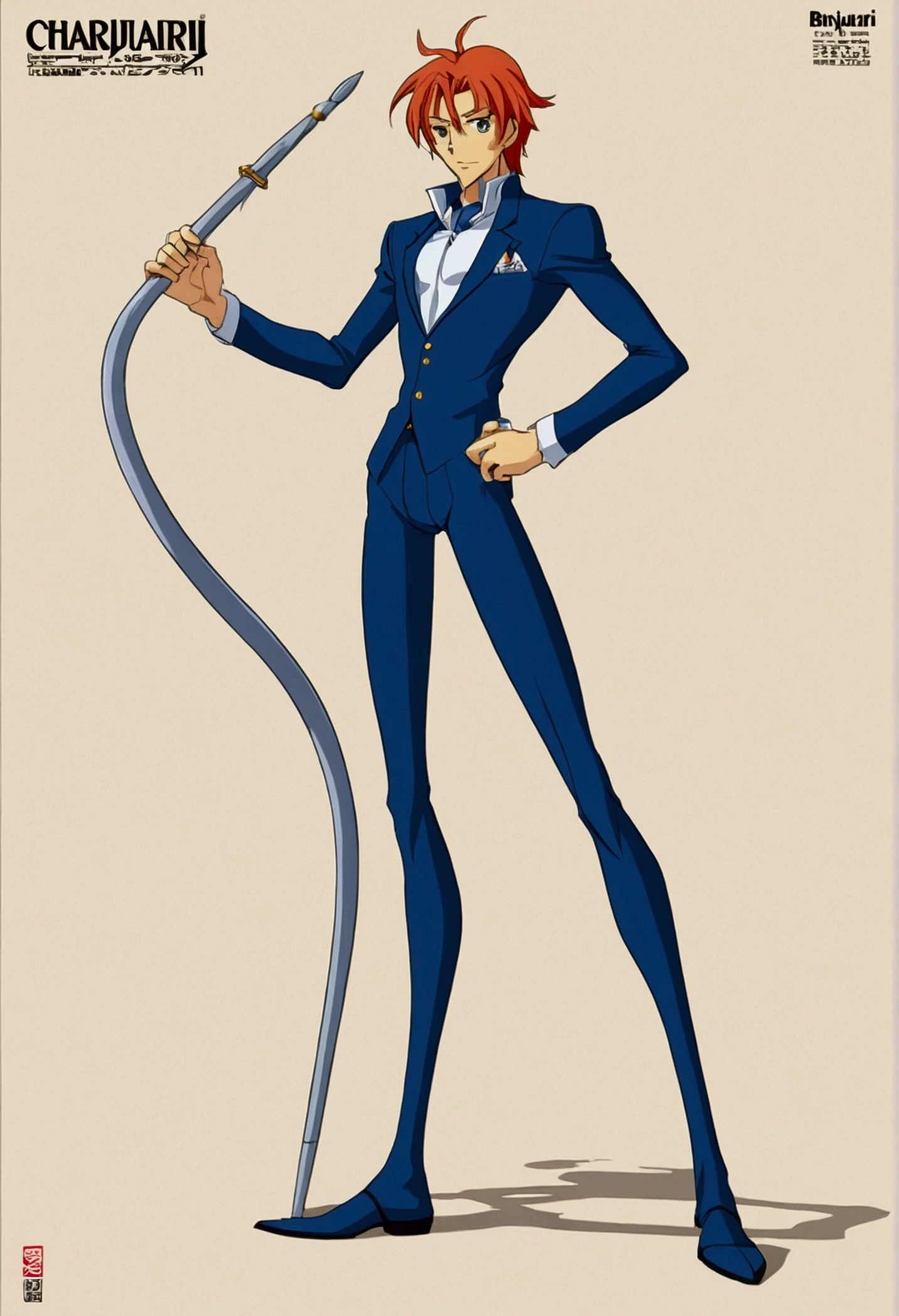 Masterpiece, tall boy, long legs, pose, charcater sheet, brujoari2001 artsyle, anime