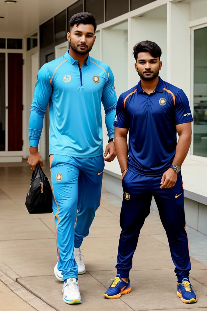 Rishabh pant with steve smith