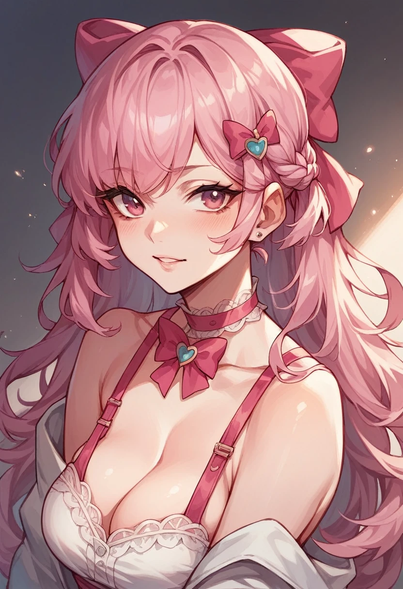 big pink bow
