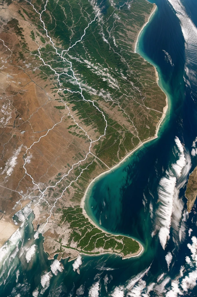 On the third day, God spoke, "Let the waters be gathered under the heavens, and let the dry land appear." And there was dry land. God called the dry land "land" and the water "sea."