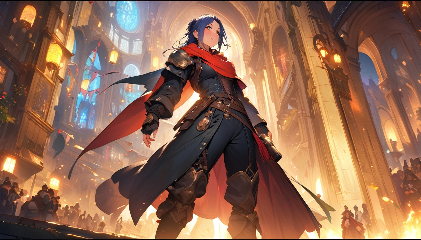 (masterpiece:1.4), (Highest quality:1.4), Very detailed, Complex, Very detailed, shape,Soft lighting, A bustling market in a magical city, More than one personで語り合う, Hopeful Face, smile, More than one person, Mixed gender, a group of adventurers, character from RPG games, (character: human, Fairy, Fairy, Dwarf, The Hobbit), (exterior: Swordsman Style, Shaman Style, Monk Style, Magician style), (belongings: Long sword, dagger, Holy Staff, Magic wand, shield, metal armor, Leather Armor), Perfectly accurate anatomical shape、All limbs intact、Perfect full finger, Colorful characters, さまざまなshapeや大きさの生き物が神秘的なアーティファクトを物々Where to replace, Huge, Majestic, Uplifting expressions, みんなのsmileが素晴らしい.