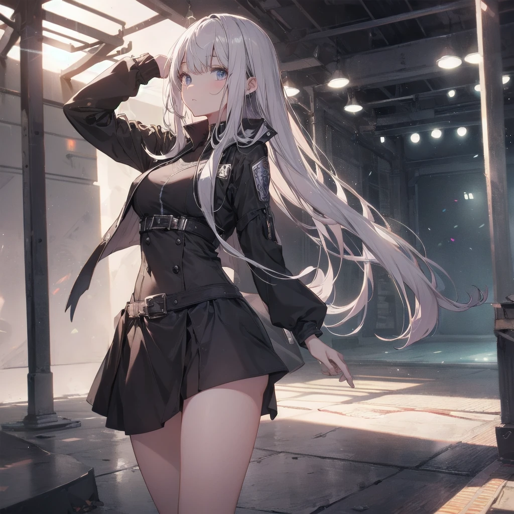 /imagine photorealistic young woman, dance pose, full body shot, studio lighting, high detail, 8k --ar 9:16 --v 5.2