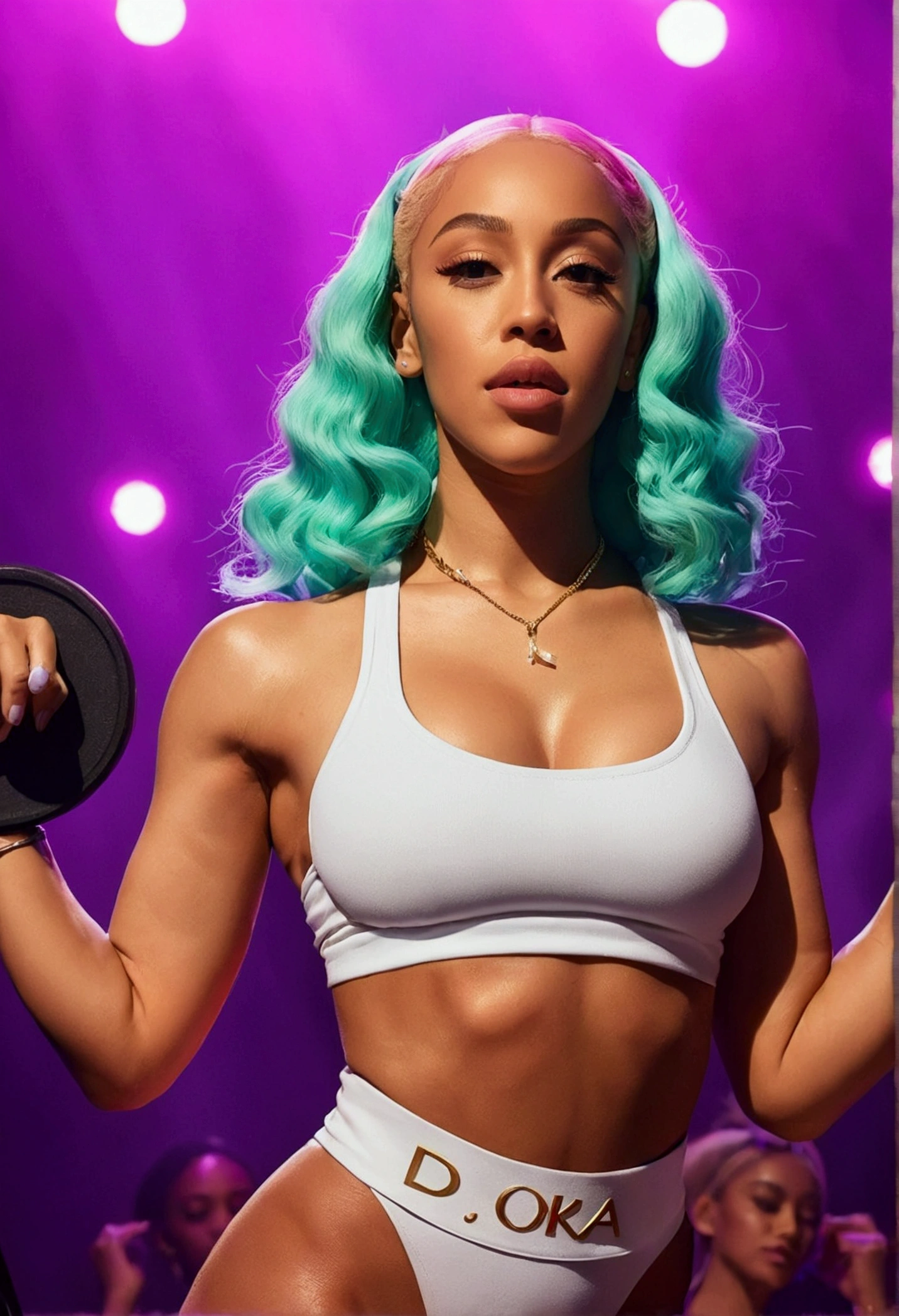 DOJA CAT IN MUSCULATION