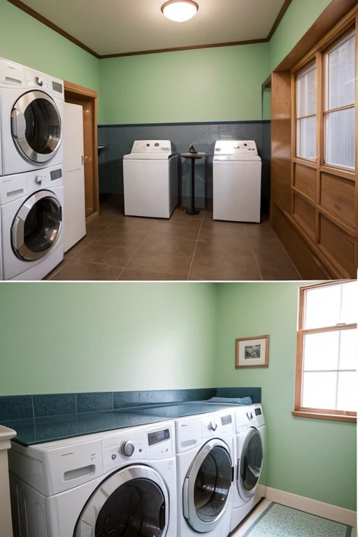 Luxury House、Laundry Room