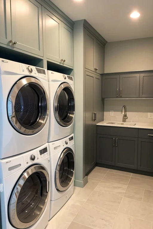 Luxury House、Laundry Room