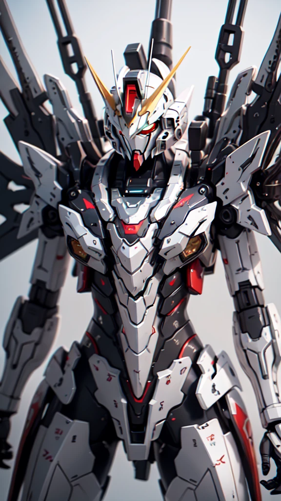 Surrealist art BJ_Gundam,Solitary,Keep,arms,sword,Keep_arms,gun,No_Humanity,Luminescence,Keep_sword,,Keep_gun,Mecha,Luminescence_Eye,flight,_novel,space,V-Fin,vitality_gun,Mobile_Set,beam_步gun,
light,Strong contrast,Rich in details,best quality,masterpiece,White background,. Extremely high-resolution details,photography,Realism is pushed to the extreme,Delicate texture,Lifelike,. Extremely high-resolution details, photography, Realism is pushed to the extreme, Delicate texture, Lifelike