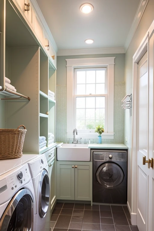 Luxury House、Laundry Room