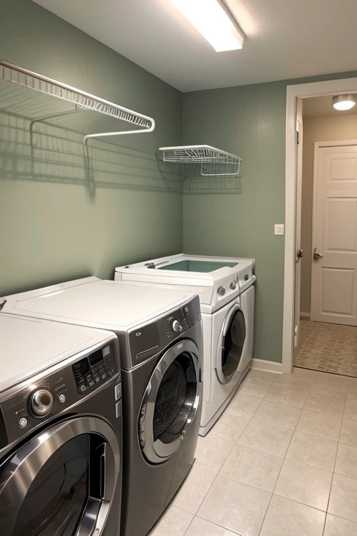 Luxury House、Laundry Room