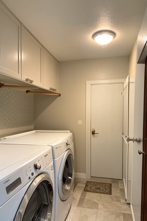 Luxury House、Laundry Room