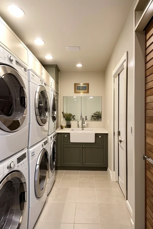 Luxury House、Laundry Room