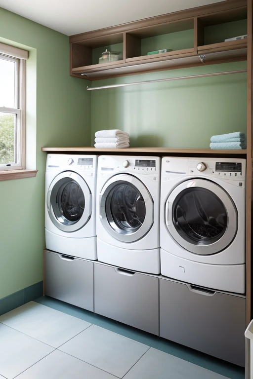Luxury House、Laundry Room