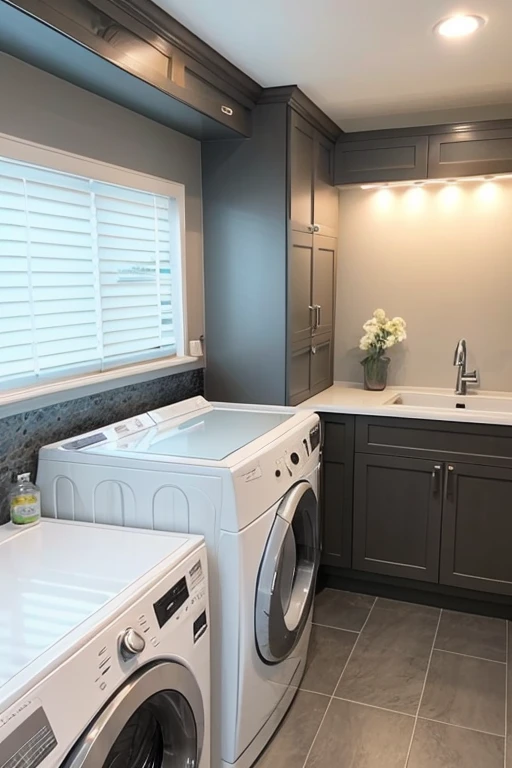 Luxury House、Laundry Room