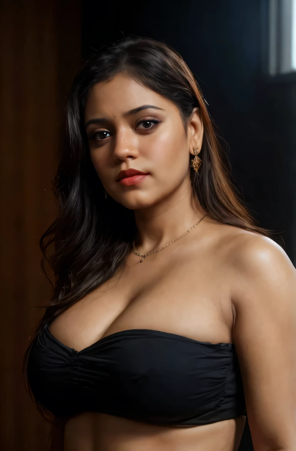 50yo mature MILF Anushka Shetty,((best quality)), ((masterpiece)), ((realistic)), eye kajal, mascara, red lips, sensual Beauty, provoking body, extreme sweat, sweat soaked skin, slight stretch marks, alluring figure, bulging figure, thick charming lady, curvy, thick navel, full figured woman, eye kajal, massive breast, full body, styled hair, pierced eyes, female face,royal aura, trend on artstation , sharp focus, studio photo, intricate detail, very detailed, detailed eye, illustration, very detailed, sharp focus, digital render, professional, 4k
