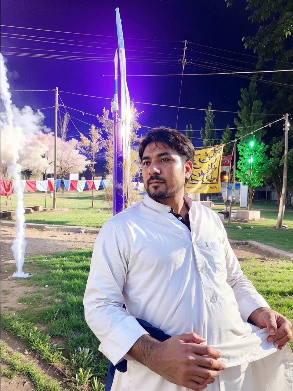 Make my photo with Afghanistan national flag