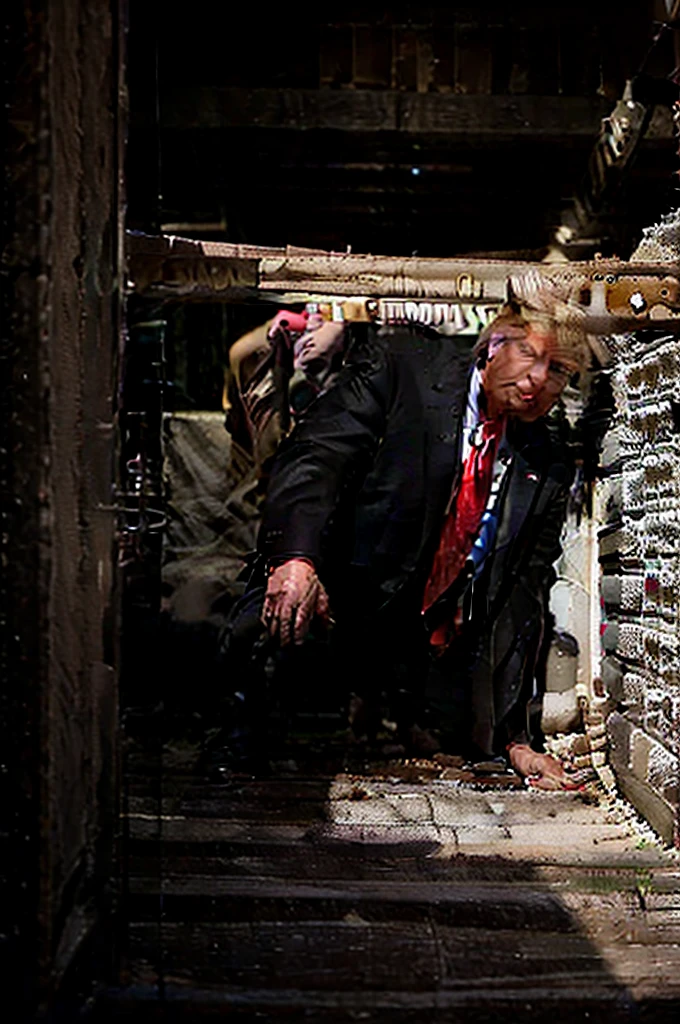 trump, thug photo, hiphop cape, street calligraphy