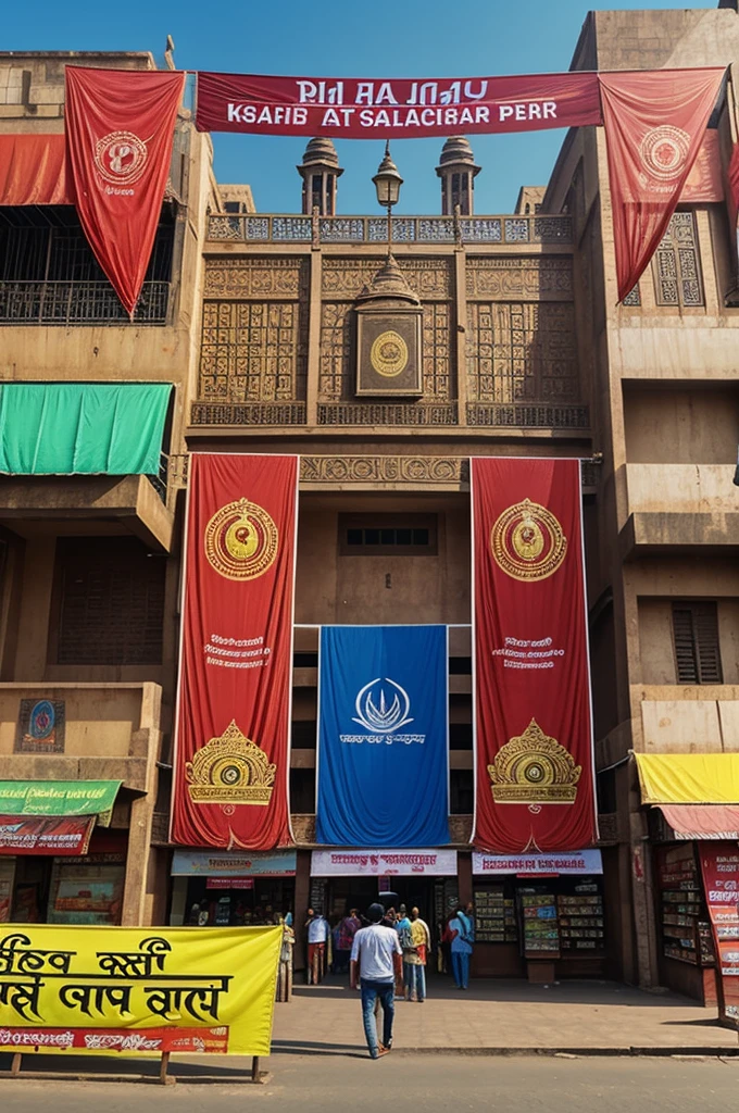 Kaal Bhairav Shopping centre banner