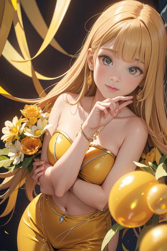 "(best quality,4k,8k,highres,masterpiece:1.2),ultra-detailed,(realistic,photorealistic,photo-realistic:1.37),close-up shot of a ring encrusted with yellow gemstones and diamonds,9K,9k,yellow jade,16K,16k,yellow jade and other jewelries,8K,4K,12k,12k,the band is horizontal,4K,8K,amber,birthday,8K"