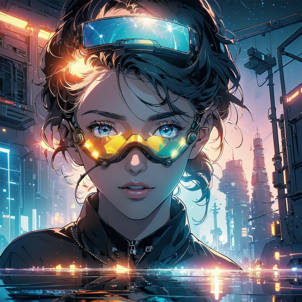 (((masterpiece, highest quality))),(((solo:1.2))),(((1girl:1.2))),(((32k wallpaper))),(very detailed, vintage science fiction),((((((geometric cinematic movie poster)))))),((abstract))),(mid century modern),(((((portfolio))))),(((((Close-up))))),(((((bust up))))),((((more various angle)))),(((ultimate highlight))),((((complete. detailed face)))),(((Extremely talented))),(((most complecated machine))),(((text))),(((typography))),(((sentence))),(((Label))),(detailed movie poster),(((((best complicated machine))))),(((((genius mechanic))))),(((gorgeous light leak))),(((Extremely colorfuly))),(((Infrared Goggles))),(((reflection lens))),(((Night Vision Goggles))),(((Special Forces)))