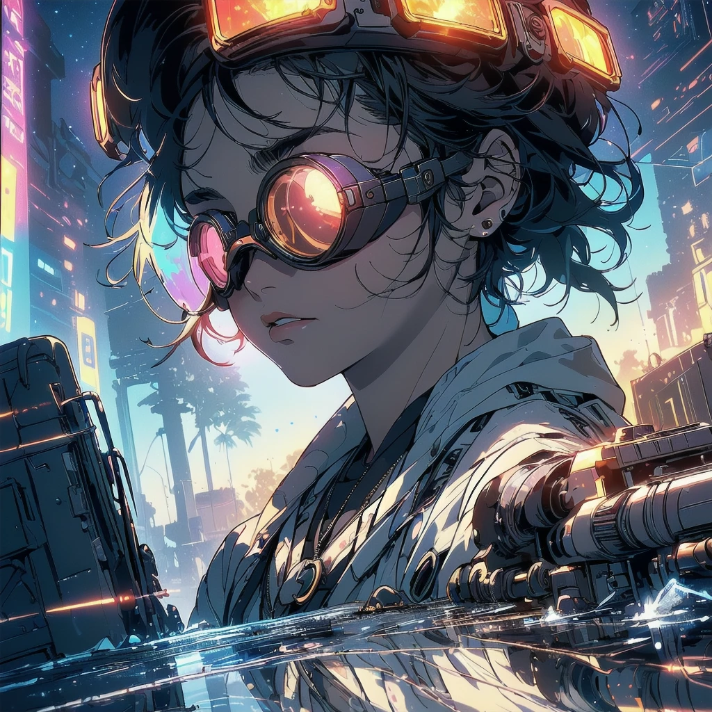 (((masterpiece, highest quality))),(((solo:1.2))),(((1girl:1.2))),(((32k wallpaper))),(very detailed, vintage science fiction),((((((geometric cinematic movie poster)))))),((abstract))),(mid century modern),(((((portfolio))))),(((((Close-up))))),(((((bust up))))),((((more various angle)))),(((ultimate highlight))),((((complete. detailed face)))),(((Extremely talented))),(((most complecated machine))),(((text))),(((typography))),(((sentence))),(((Label))),(detailed movie poster),(((((best complicated machine))))),(((((genius mechanic))))),(((gorgeous light leak))),(((Extremely colorfuly))),(((Infrared Goggles))),(((reflection lens))),(((Night Vision Goggles))),(((Special Forces)))