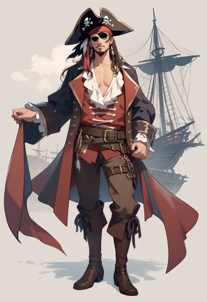 guy, Pirate, SimplePositiveXLv2