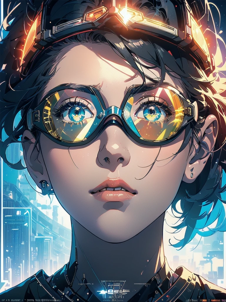 (((masterpiece, highest quality))),(((solo:1.2))),(((1girl:1.2))),(((32k wallpaper))),(very detailed, vintage science fiction),((((((geometric cinematic movie poster)))))), (bauhaus), shape,(((abstract))),(mid century modern),movie poster,(((((portfolio))))),(((((Close-up))))),(((((bust up))))),((((more various angle)))),(((ultimate highlight))),Vast landscape,((((complete. detailed face)))),(((Extremely talented))),(((most complecated machine))),(((text))),(((typography))),(((sentence))),(((Label))),(detailed movie poster),(((((best complicated machine))))),(((((genius mechanic))))),(((gorgeous light leak))),(((Extremely colorfuly))),(((Infrared Goggles))),(((reflection lens)))