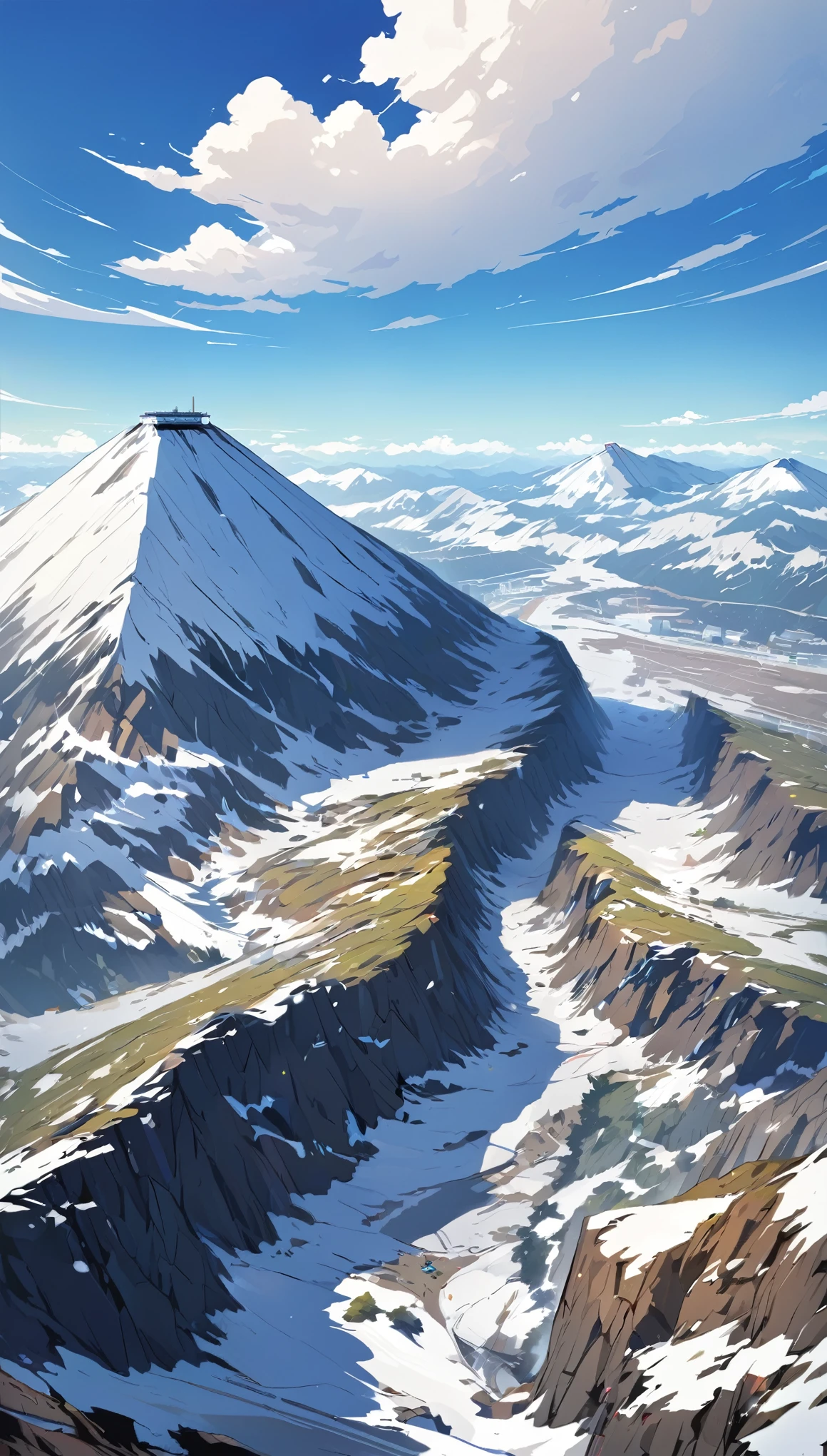TV Mountain、Clear skies