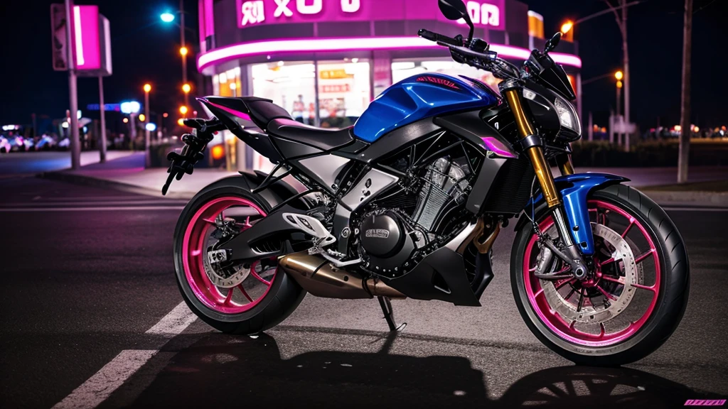 Super bike  Milf neon scenary 