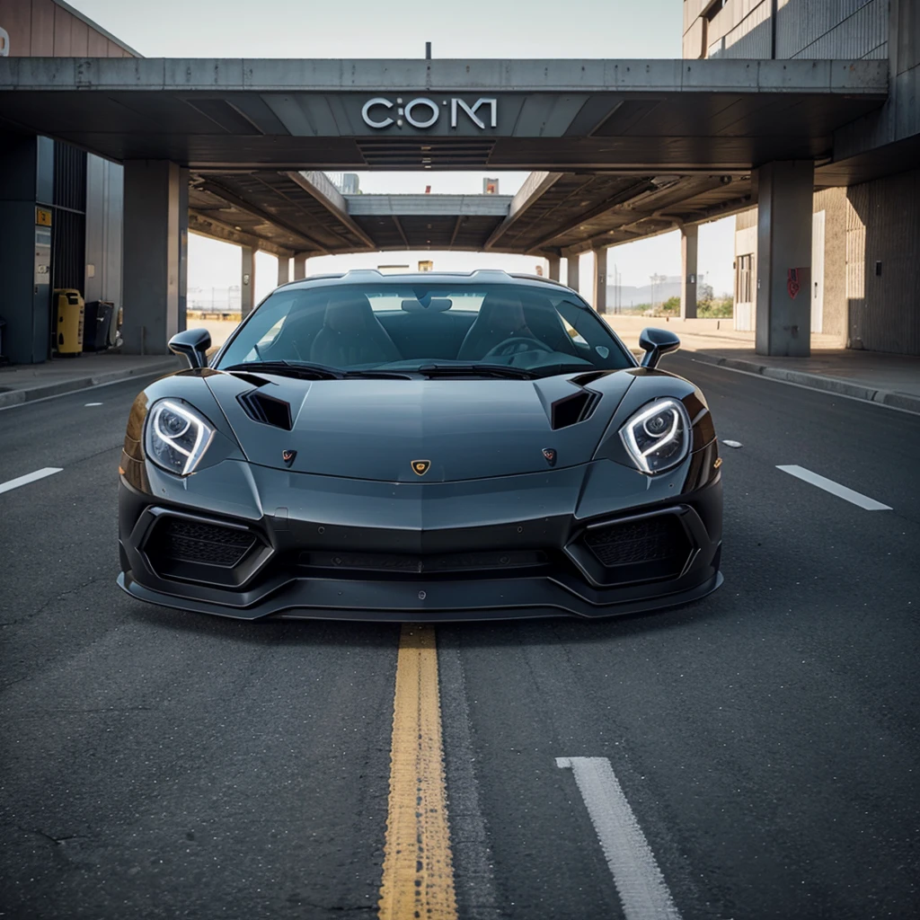 Combine porsche 911 and lamborghini aventador svj