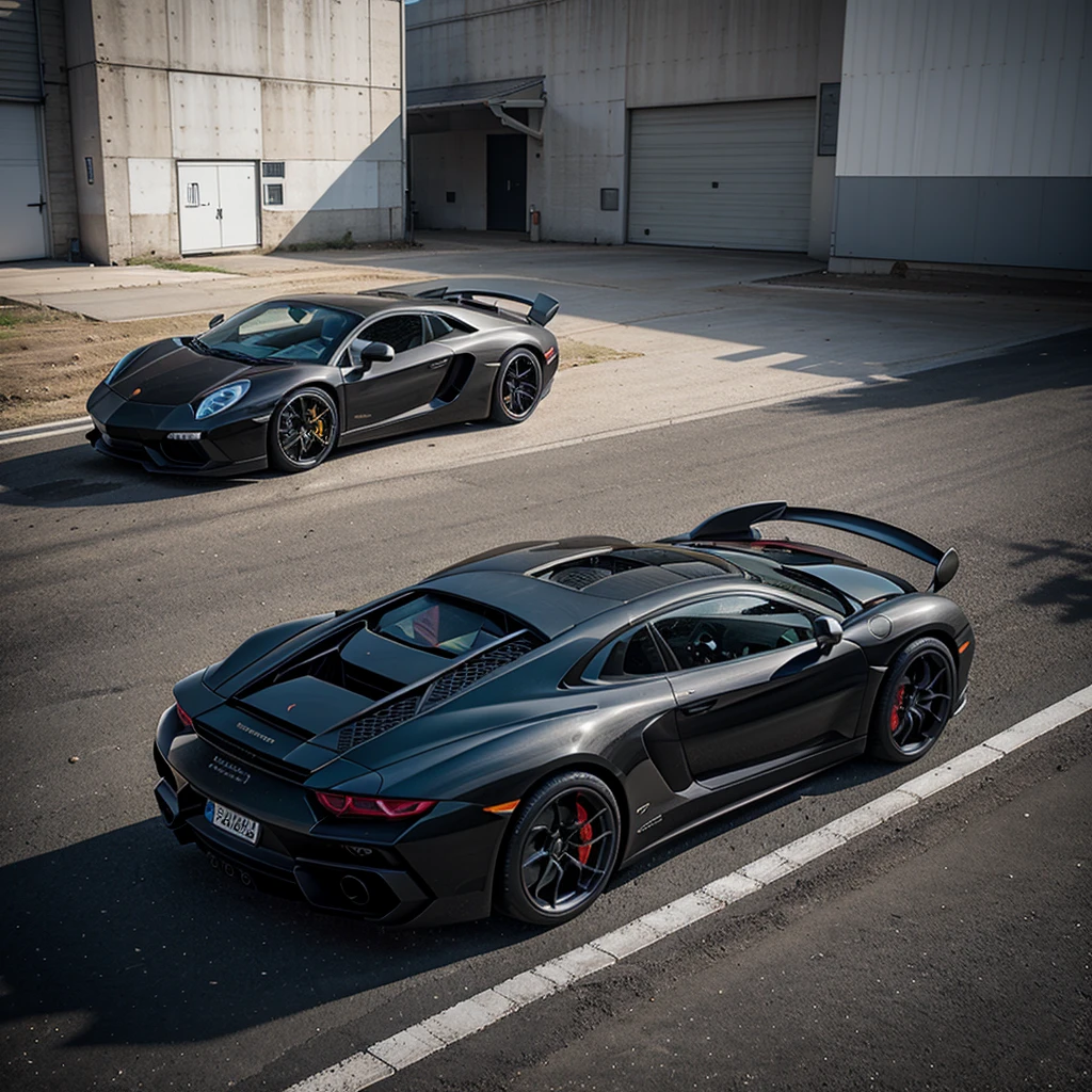 Combine porsche 911 and lamborghini aventador 