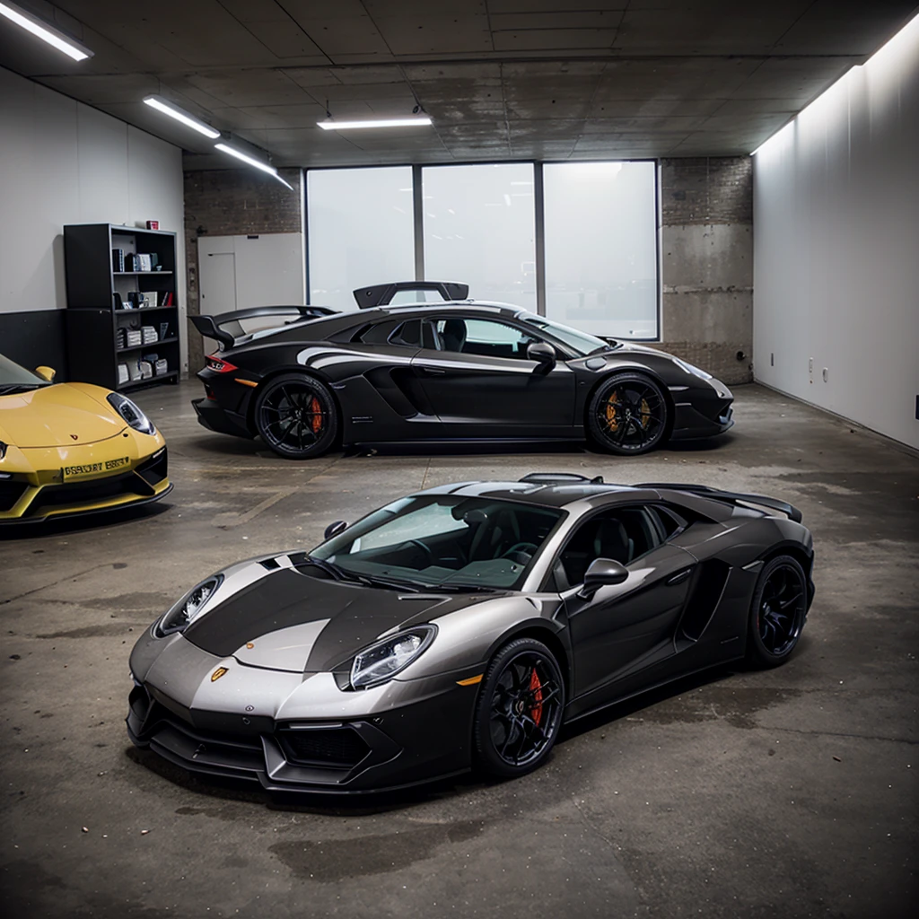 Combine porsche 911 and lamborghini aventador 