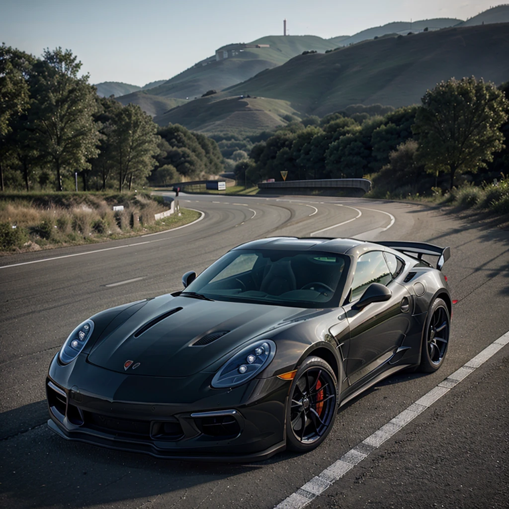 Combine porsche 911 and corvette stingray z06