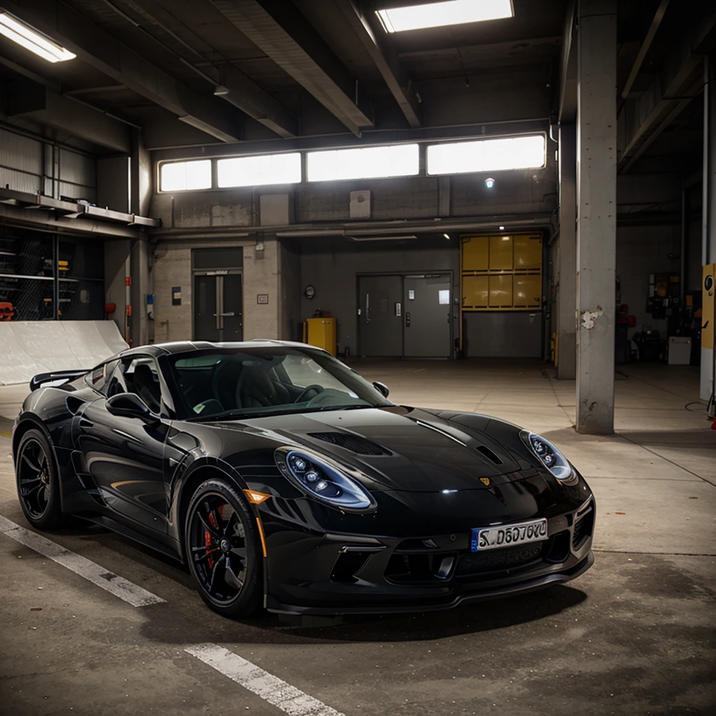 Combine porsche 911 and corvette stingray z06