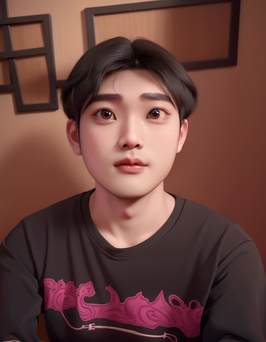 arafed man sitting at a table with a plate of food, 2 7 years old, ramil sunga, john jude palencar, 2 8 years old, 2 9 years old, 4 0 years old man, 2 3 years old, south east asian with round face, with accurate face, 3 2 years old, 2 4 years old