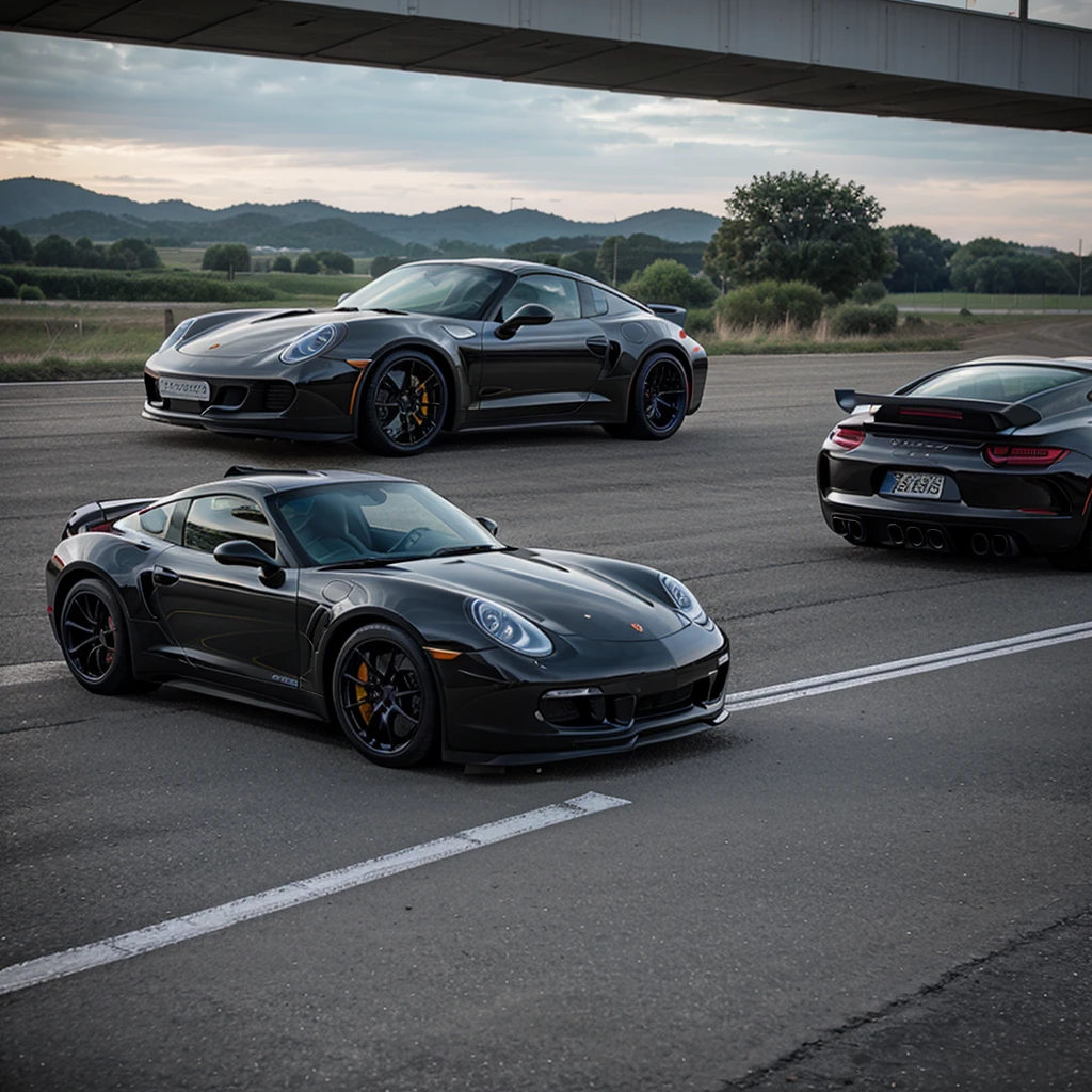 Combine porsche 911 and corvette z06
