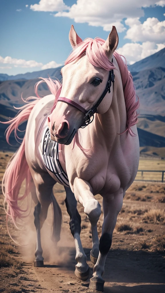 pink horse
