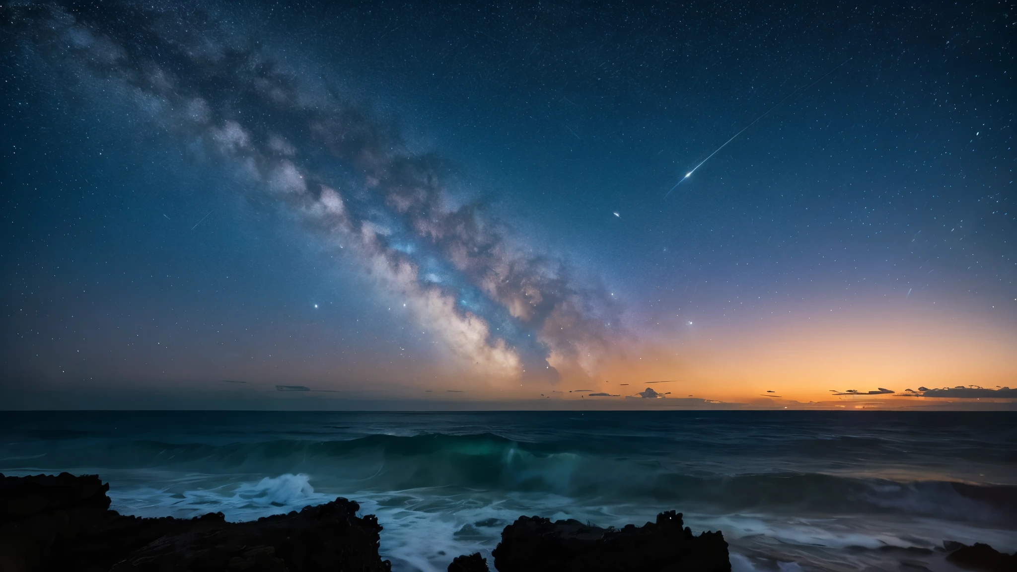 Starry Sky, Ocean