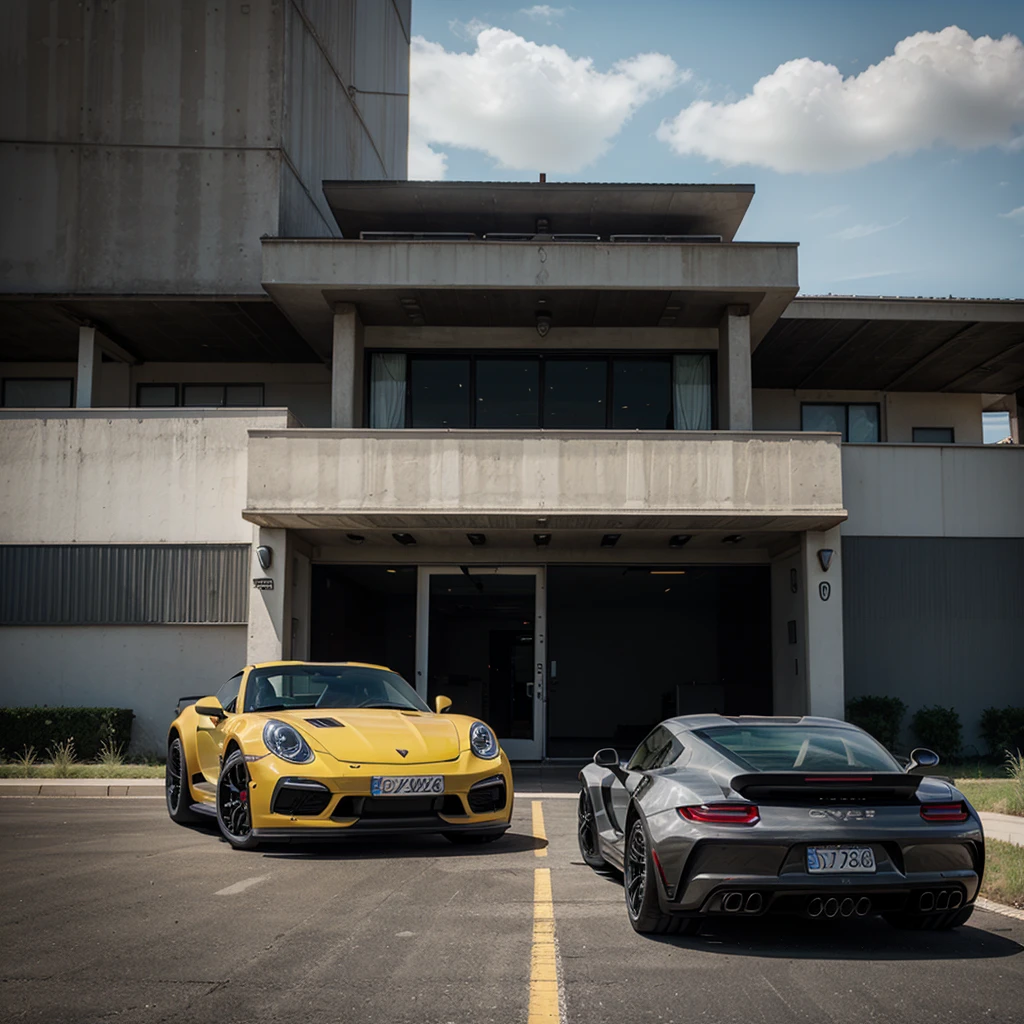 Combine porsche 911 and corvette z06