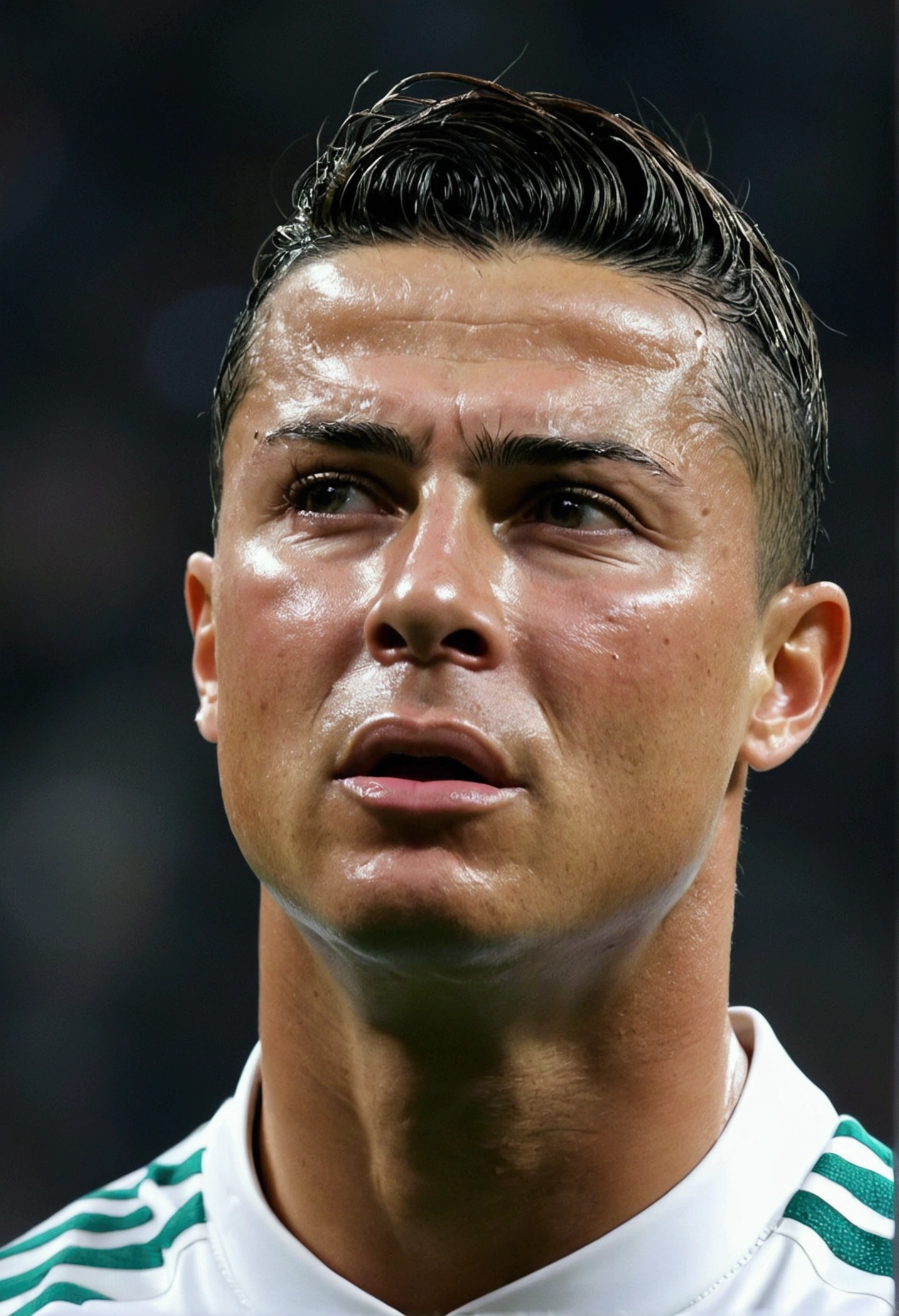 Ronaldo crying