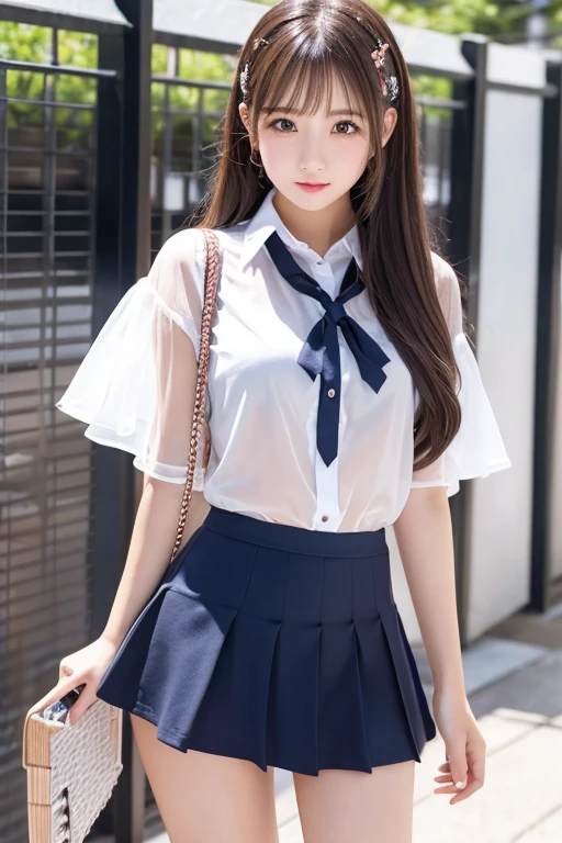 Cute Girls、Idol、high school girl、See-through、mini skirt、