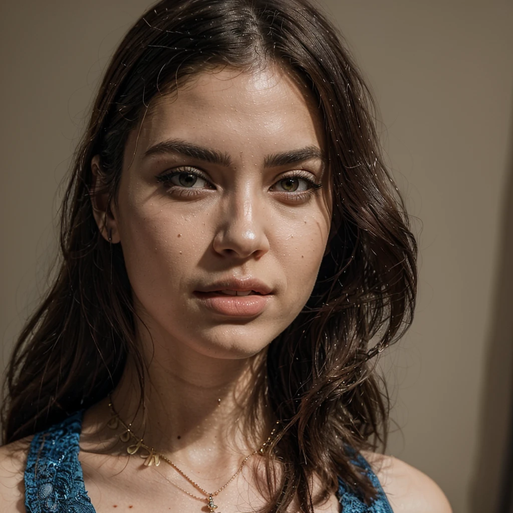 (highly detailed women face)) with brown hair and (beautiful detailled … eyes:1.2)(closed mouth:1.2), some facial imperfections, ultra detailed, beautiful girl, real human, striking features, beautiful, intricate details, tension, contrast, (high texture:1.2) (realism:1.2), high-quality rendering, stunning art, high quality, detailed skin, vibrant details, hyper-realistic, Photo Focus, DOF, Aperture, insanely detailed and intricate, character, hypermaximalist