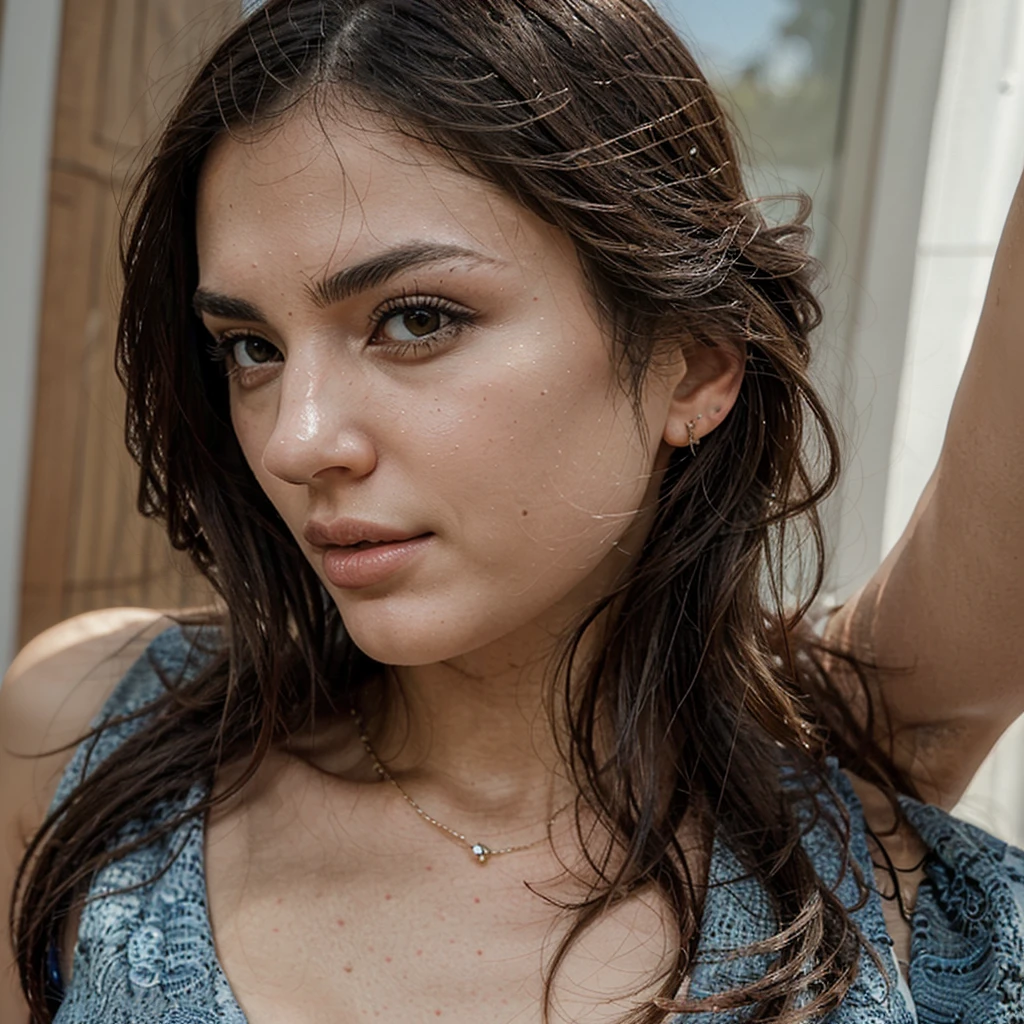 (highly detailed women face)) with brown hair and (beautiful detailled … eyes:1.2)(closed mouth:1.2), some facial imperfections, ultra detailed, beautiful girl, real human, striking features, beautiful, intricate details, tension, contrast, (high texture:1.2) (realism:1.2), high-quality rendering, stunning art, high quality, detailed skin, vibrant details, hyper-realistic, Photo Focus, DOF, Aperture, insanely detailed and intricate, character, hypermaximalist