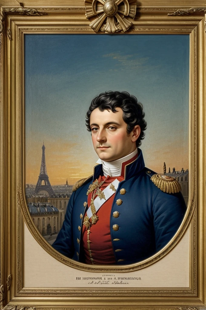 Napoléon 1er : Distribution des premières croix de la Légion d'honneur aux Invalides à Paris en 1804