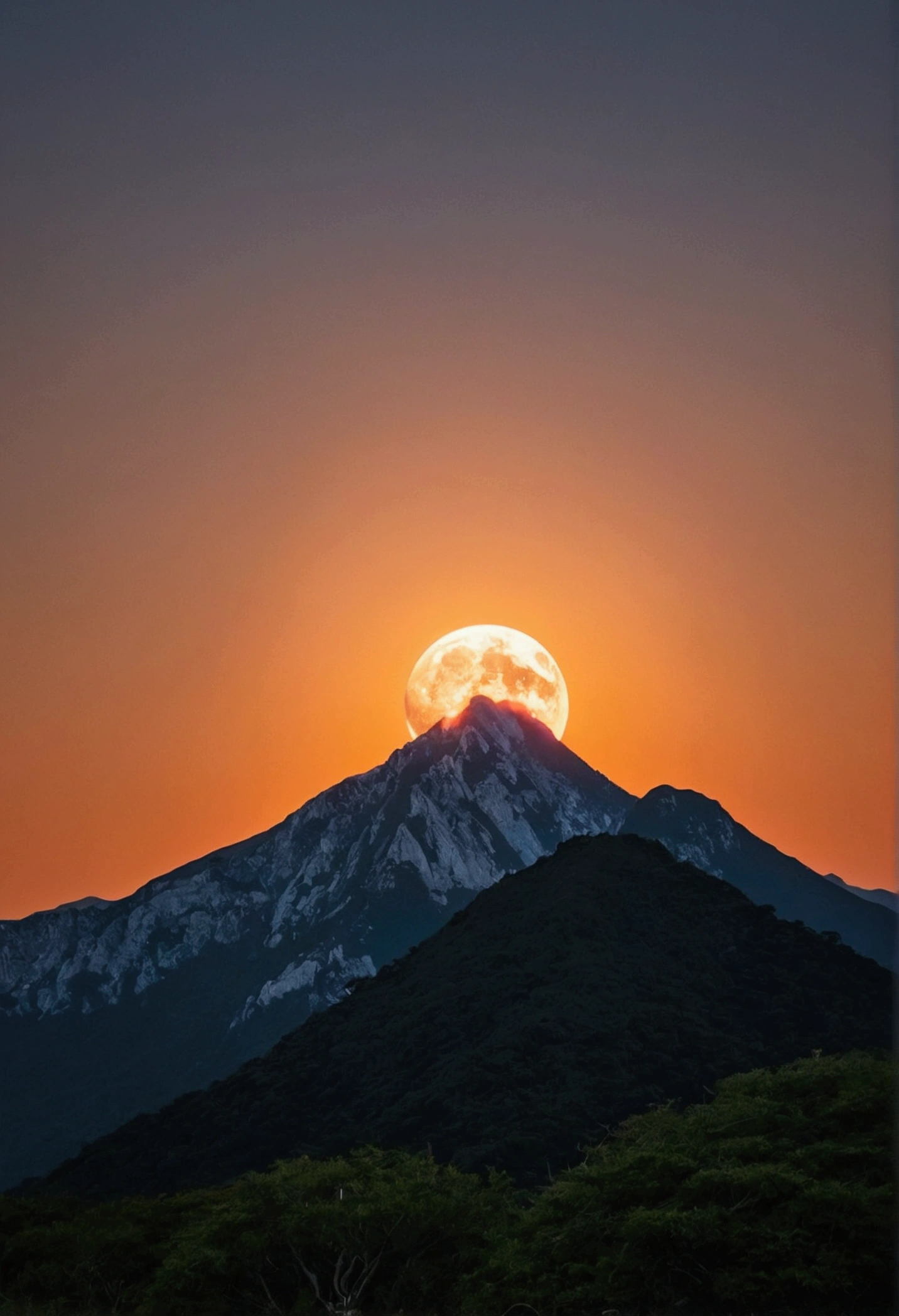 Sun Moon Mountain Photos