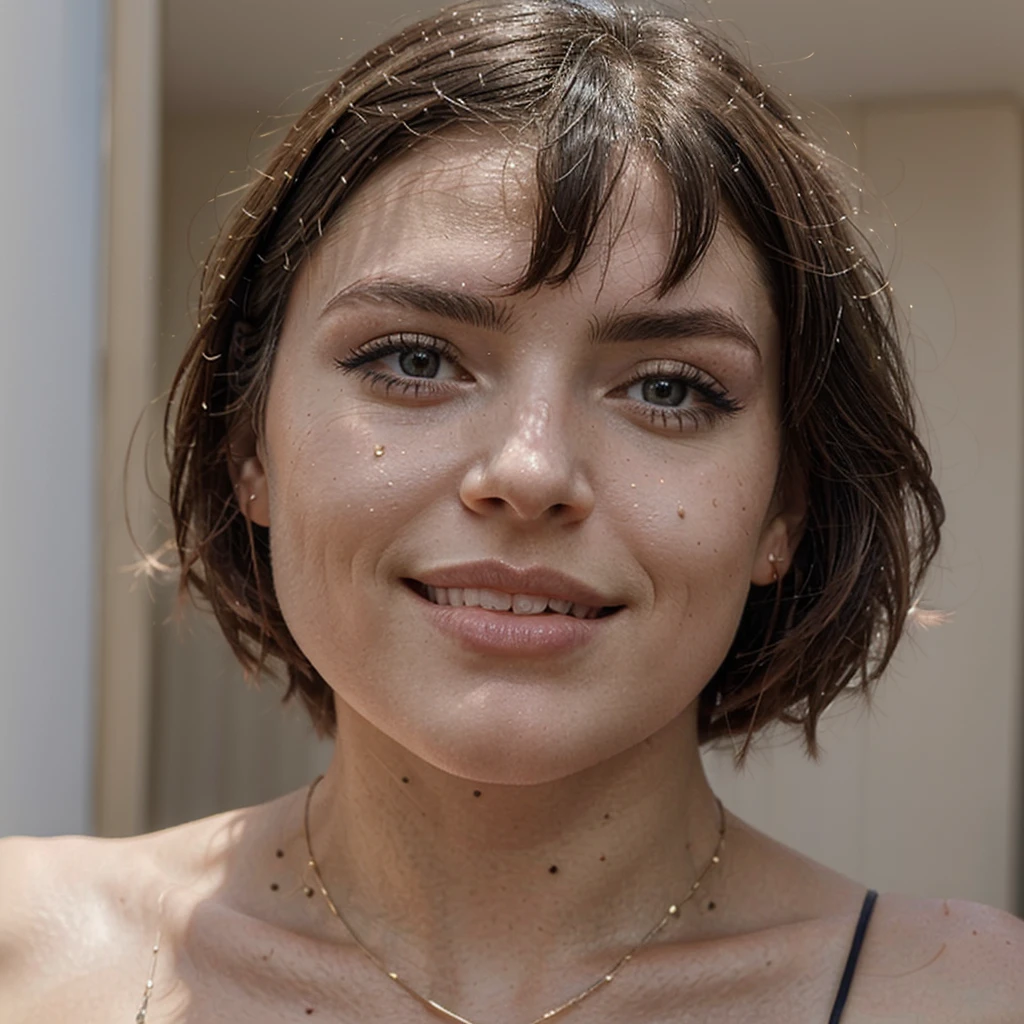 (visage de femme très détaillé)) jeune et belle fille 19 ans, bronzé, corps et visage parfait, aucun défaut, big , big ass, pas de peau lisse, avec des cheveux bruns et (beaux yeux détaillés : 1,2) (bouche fermée : 1,2), quelques imperfections du visage, ultra détaillé, belle fille, vrai humain, traits frappants, beaux détails complexes, tension, contraste , (texture élevée : 1,2) (réalisme : 1,2), rendu de haute qualité, art époustouflant, haute qualité, peau détaillée, détails éclatants, hyperréaliste, mise au point photo, DOF, ouverture, incroyablement détaillé et complexe, personnage, hypermaximaliste