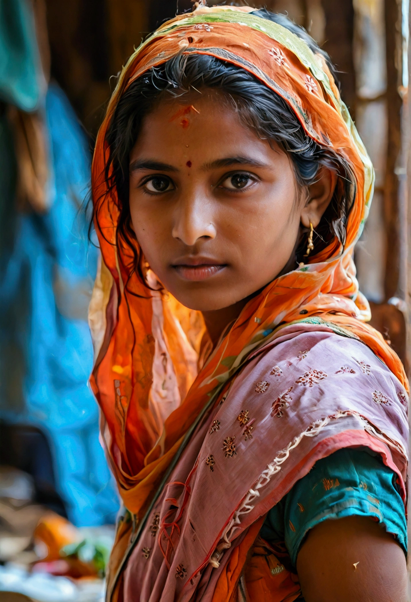 An Indian girl, working tirelessly at a tall shop, shoulders the responsibility of supporting her family. Despite poverty's grip, she perseveres, creating a story of resilience and determination that inspires others to take risks and lead independent lives. 🌟 ¹³

Source: Conversation with Copilot, 7/15/2024
(1) 70 years of Independence: 5 inspiring stories of rural women who .... https://www.indiatvnews.com/news/india-70-years-of-independence-5-inspiring-stories-of-rural-women-who-achieved-the-impossible-396139.
(2) Indian girls are getting so tall : r/india - Reddit. https://www.reddit.com/r/india/comments/98ug2y/indian_girls_are_getting_so_tall/.
(3) Meet women from rural India who forge the way for ... - YourStory. https://yourstory.com/socialstory/2020/04/women-microentrepreneurs-rural-india-forge-way-communities.