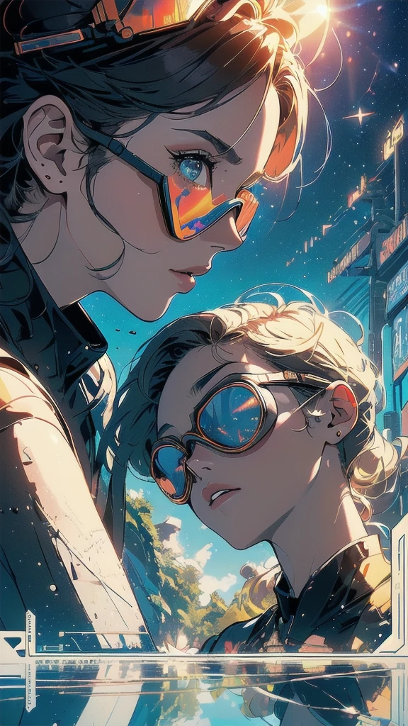 (((masterpiece, highest quality))),(((solo:1.2))),(((1girl:1.2))),(((32k wallpaper))),(very detailed, vintage science fiction),((((((geometric cinematic movie poster)))))), (bauhaus), shape,(((abstract))),(mid century modern),movie poster,(((((portfolio))))),(((((Close-up))))),(((((bust up))))),((((more various angle)))),(((ultimate highlight))),Vast landscape,((((complete. detailed face)))),(((Extremely talented))),(((most complecated machine))),(((text))),(((typography))),(((sentence))),(((Label))),(detailed movie poster),(((((best complicated machine))))),(((((genius mechanic))))),(((gorgeous light leak))),(((Extremely colorfuly))),(((Infrared Goggles))),(((reflection lens))),(((Reaching for the goggles)))