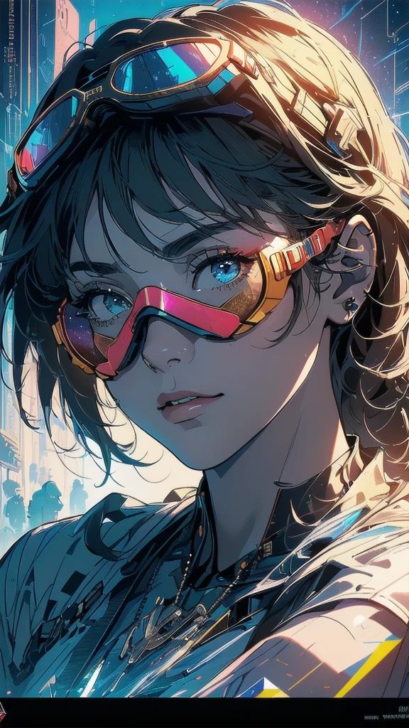 (((masterpiece, highest quality))),(((solo:1.2))),(((1girl:1.2))),(((32k wallpaper))),(very detailed, vintage science fiction),((((((geometric cinematic movie poster)))))), (bauhaus), shape,(((abstract))),(mid century modern),movie poster,(((((portfolio))))),(((((Close-up))))),(((((bust up))))),((((more various angle)))),(((ultimate highlight))),Vast landscape,((((complete. detailed face)))),(((Extremely talented))),(((most complecated machine))),(((text))),(((typography))),(((sentence))),(((Label))),(detailed movie poster),(((((best complicated machine))))),(((((genius mechanic))))),(((gorgeous light leak))),(((Extremely colorfuly))),(((Infrared Goggles,thermography))),(((reflection lens))),
